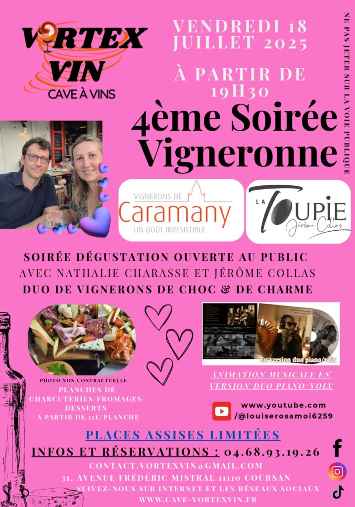4ème Soirée VIGNERONNE