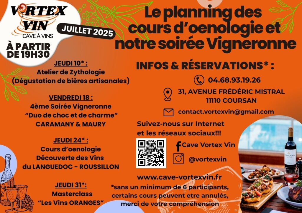 Planning Juillet 2025