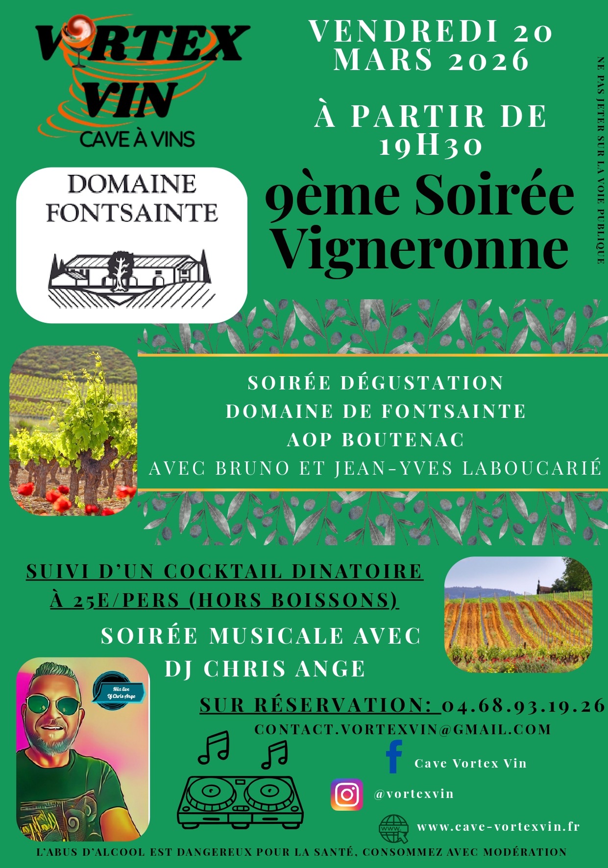 9ème Soirée VIGNERONNE