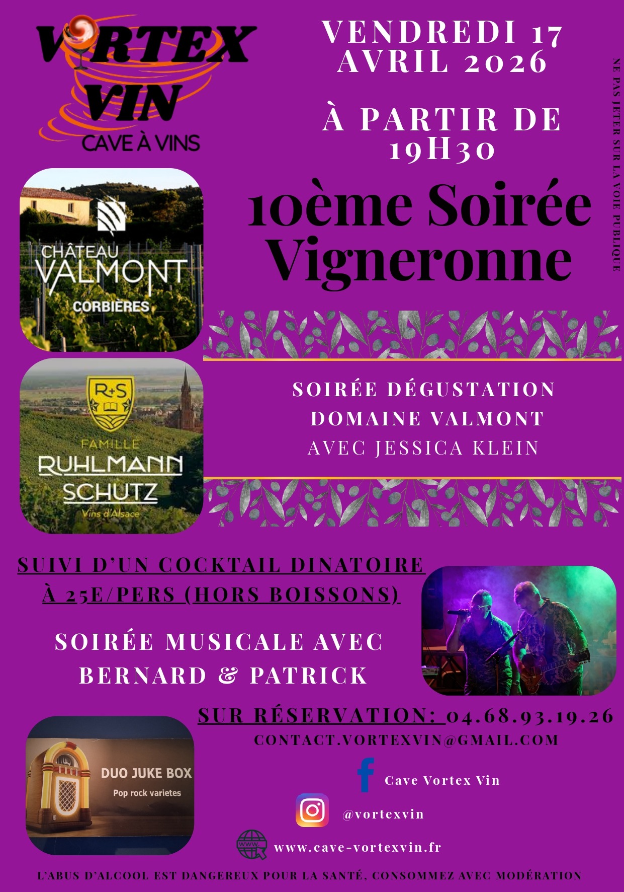 10ème Soirée VIGNERONNE